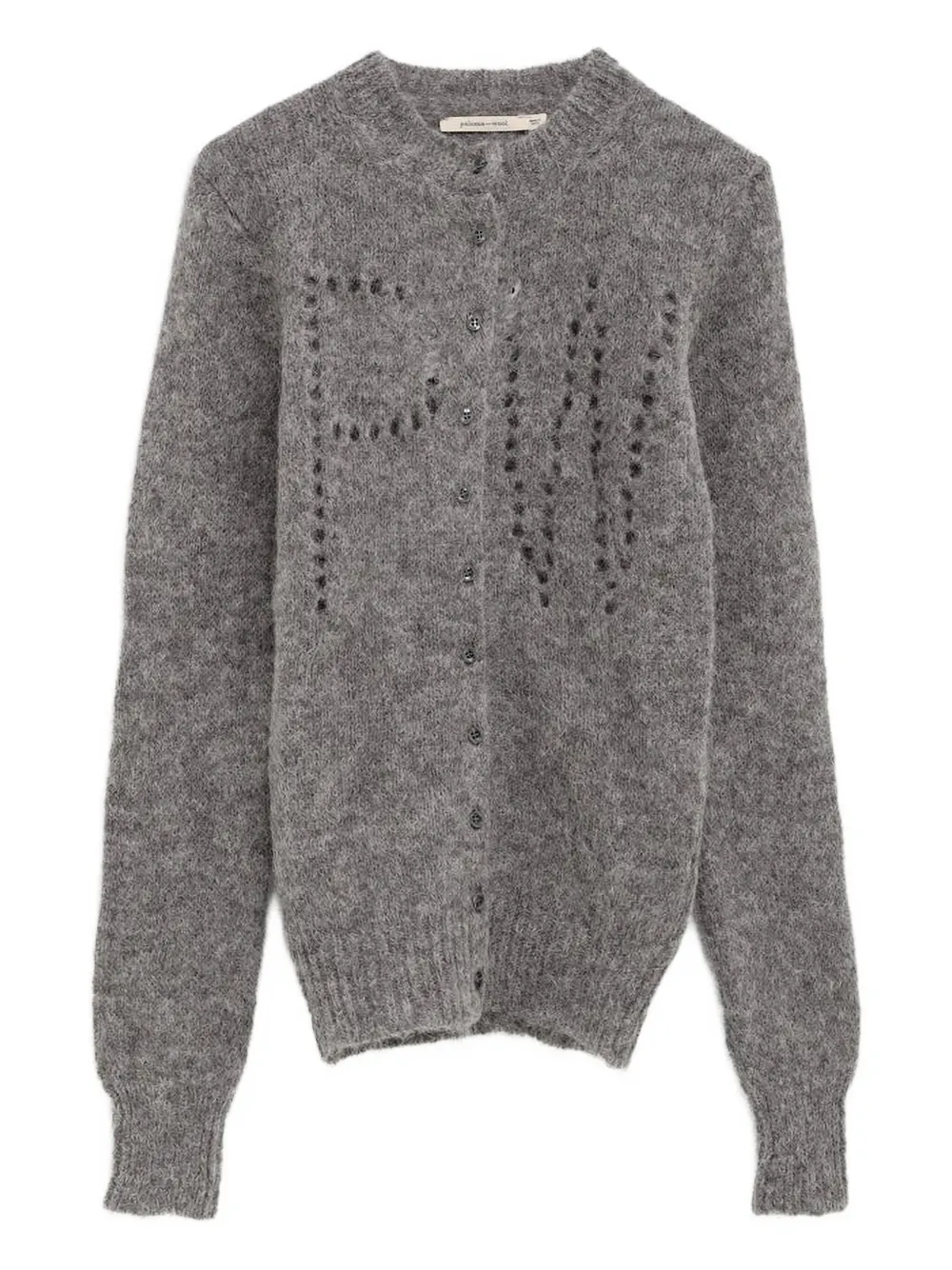 

Кардиган с вырезами "Dove" Paloma Wool, серый