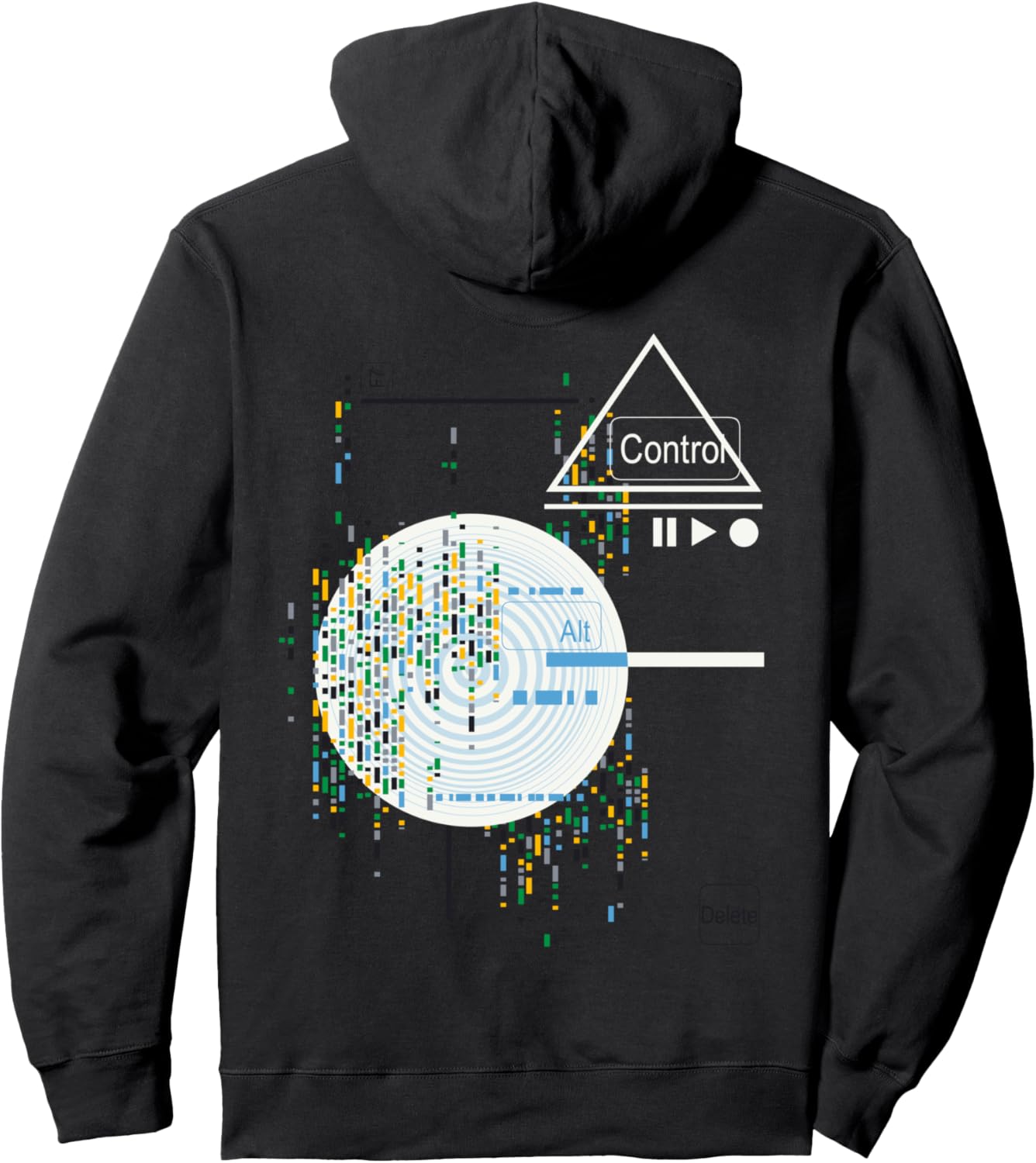 

Ретро-компьютер, CD/DVD, гик, программист, зануда, учитель, худи Technology Digital Science Julib Kids Engineer Tee, черный