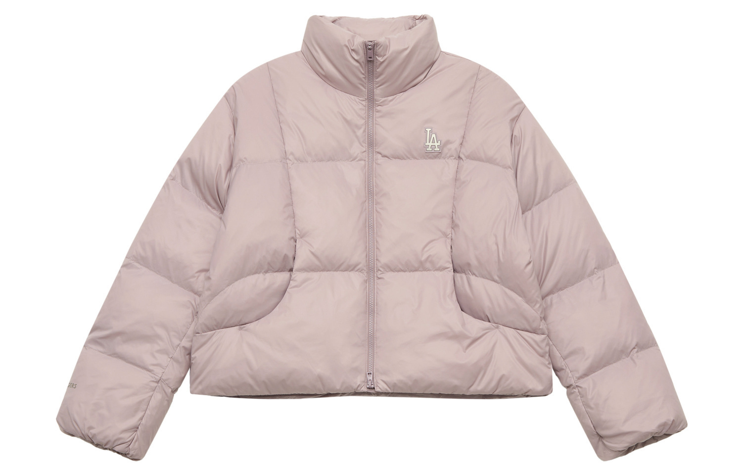 

Куртка пуховая Los Angeles Dodgers Basic Collection FW25 женская MLB, светло-фиолетовый