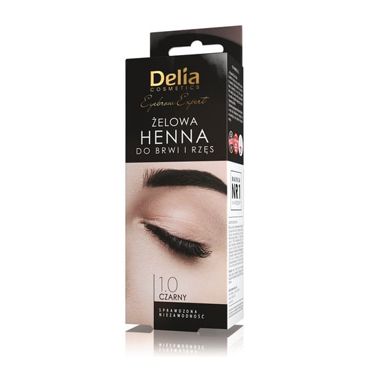 

Гель-хна для бровей 1.0 Черный, 15 мл Delia Cosmetics