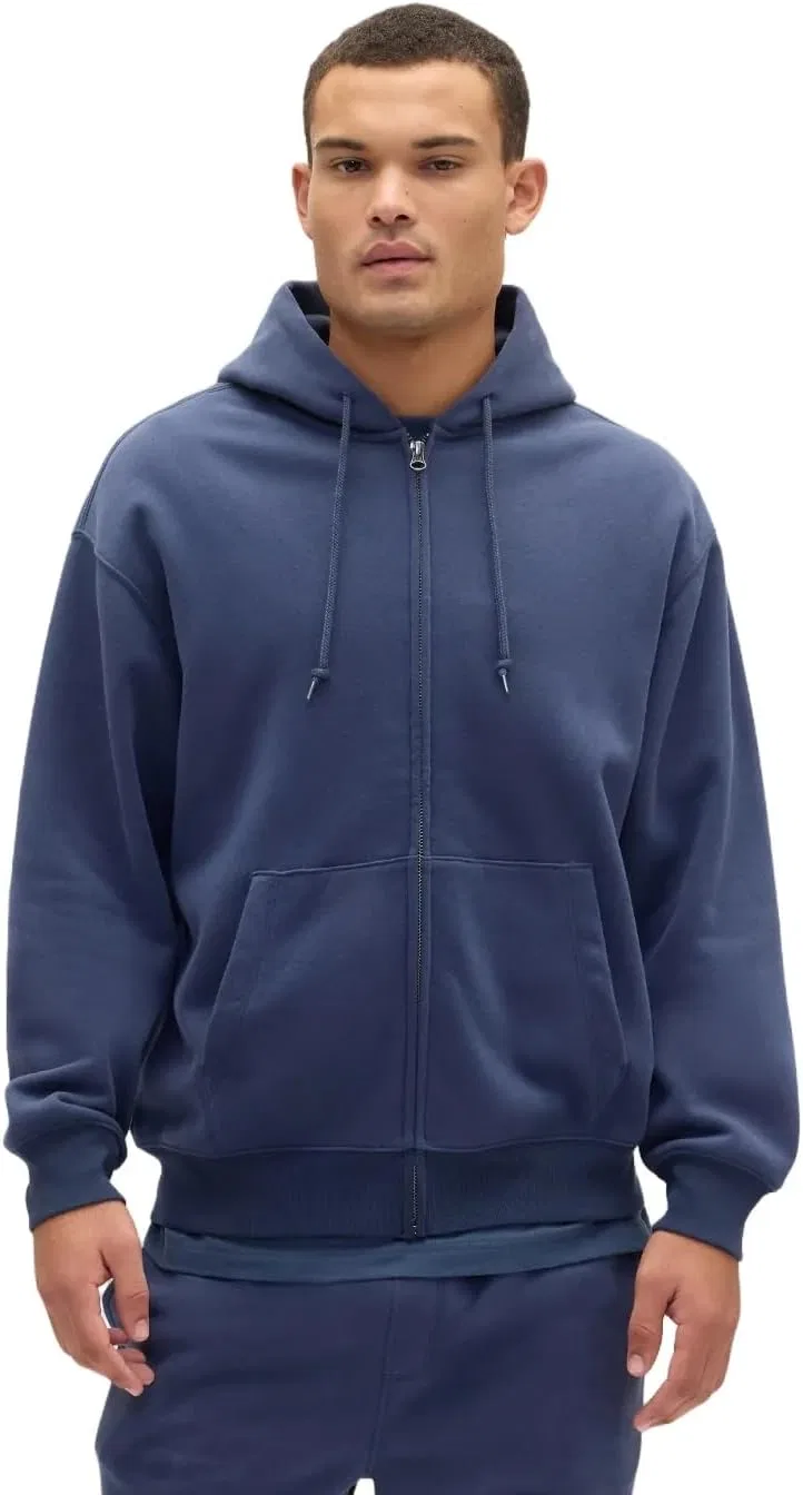 Толстовка GAP Men's Vintage Soft Full Zip, темно-синий