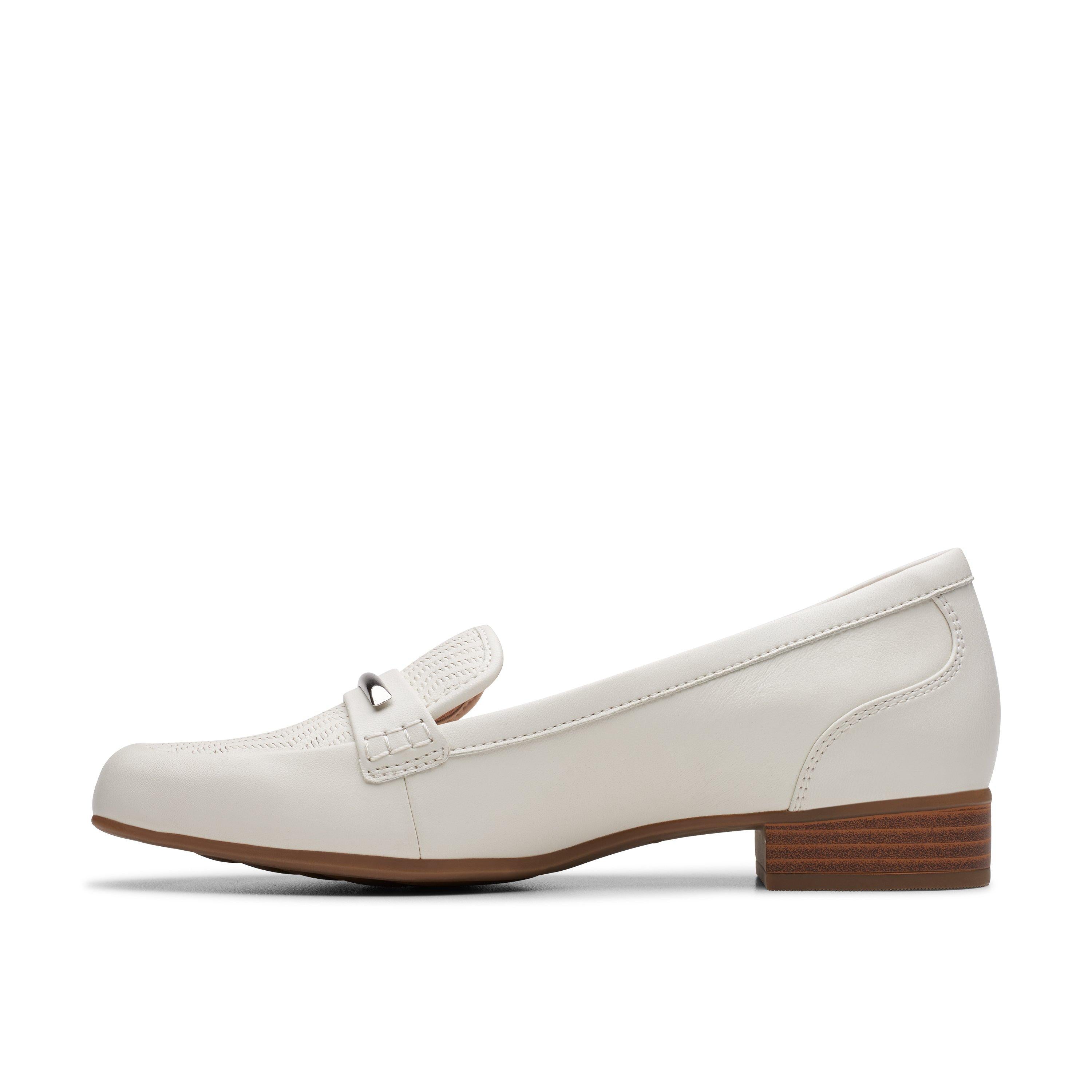 Классические туфли Clarks Juliet Aster в белой коже — фото 2
