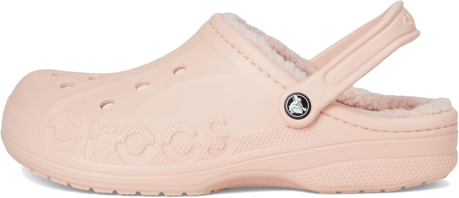 Сабо Унисекс Виа с подкладкой Crocs, розовый — фото 4