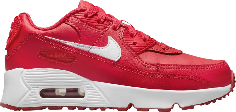 

Кроссовки Air Max 90 Leather PS 'Track Red', красный