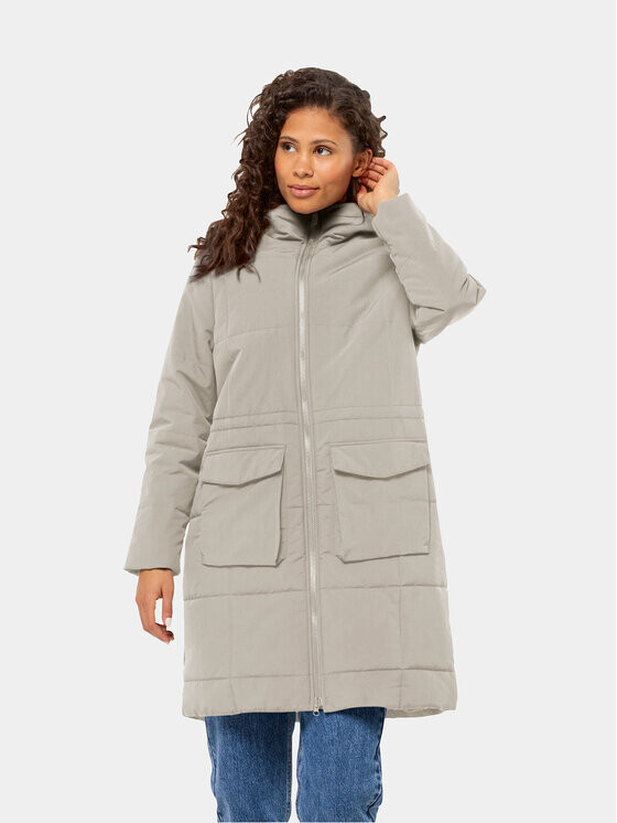 

Зимняя куртка стандартного кроя Jack Wolfskin, серый