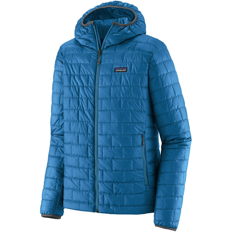 

Мужская куртка с капюшоном Nano Puff Patagonia, синий