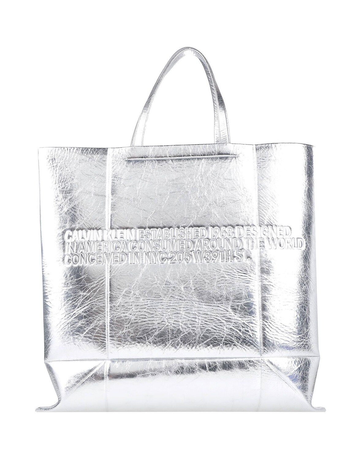 

Сумка Calvin Klein, серебро