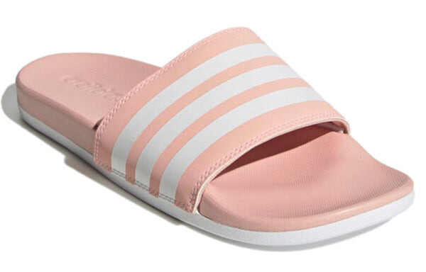 Тапочки adilette комфорт слайд Adidas, розовый — фото 4