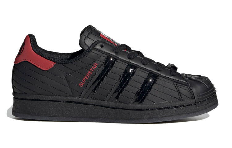 Adidas originals Superstar Kids Кроссовки для скейтбординга для детей — фото 2