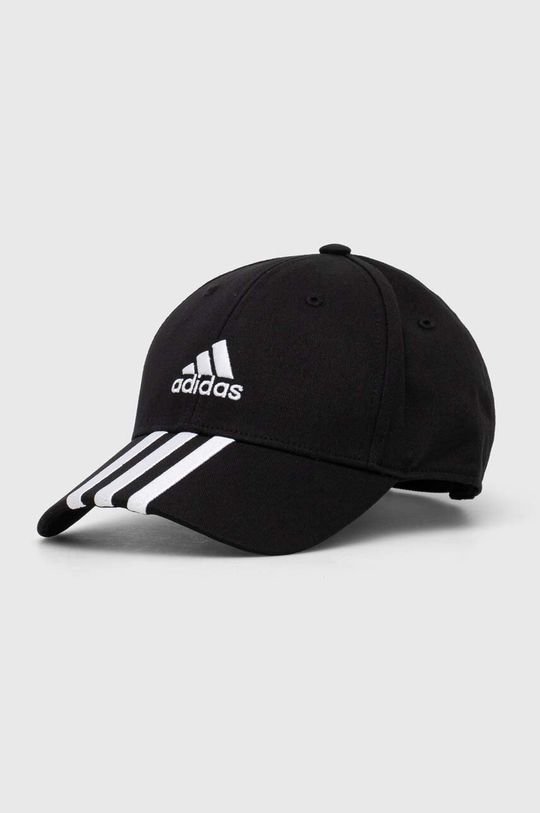 

Бейсболка из хлопка adidas, черный