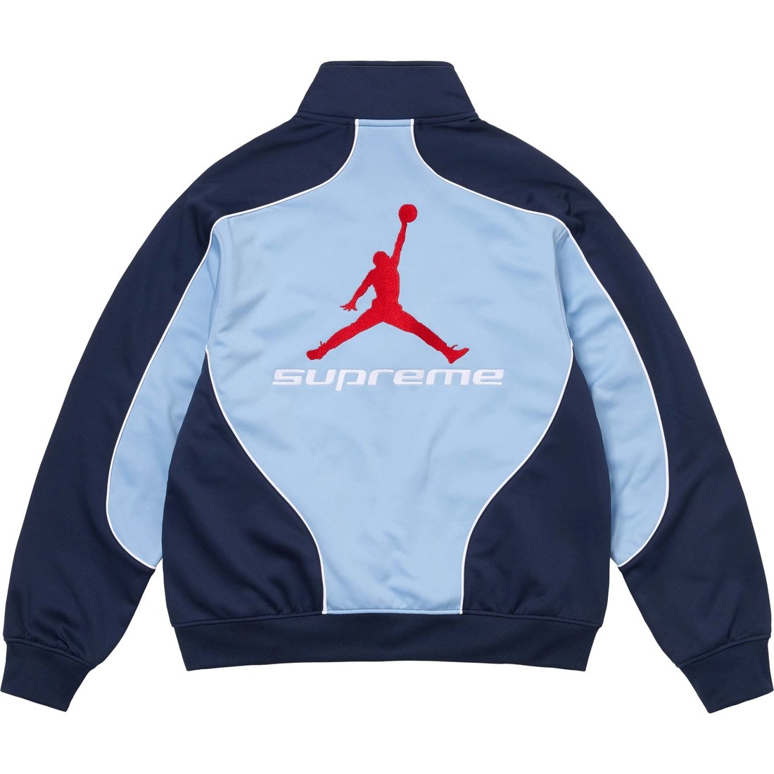 Куртка Jordan Tricot Track Supreme, Светло-голубая/Светло-голубая — фото 2