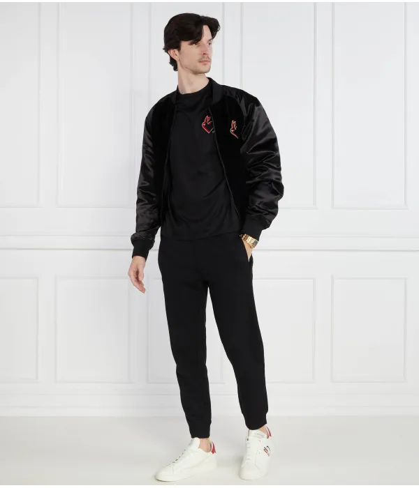 Спортивные штаны Regular fit Emporio Armani, черный — фото 2