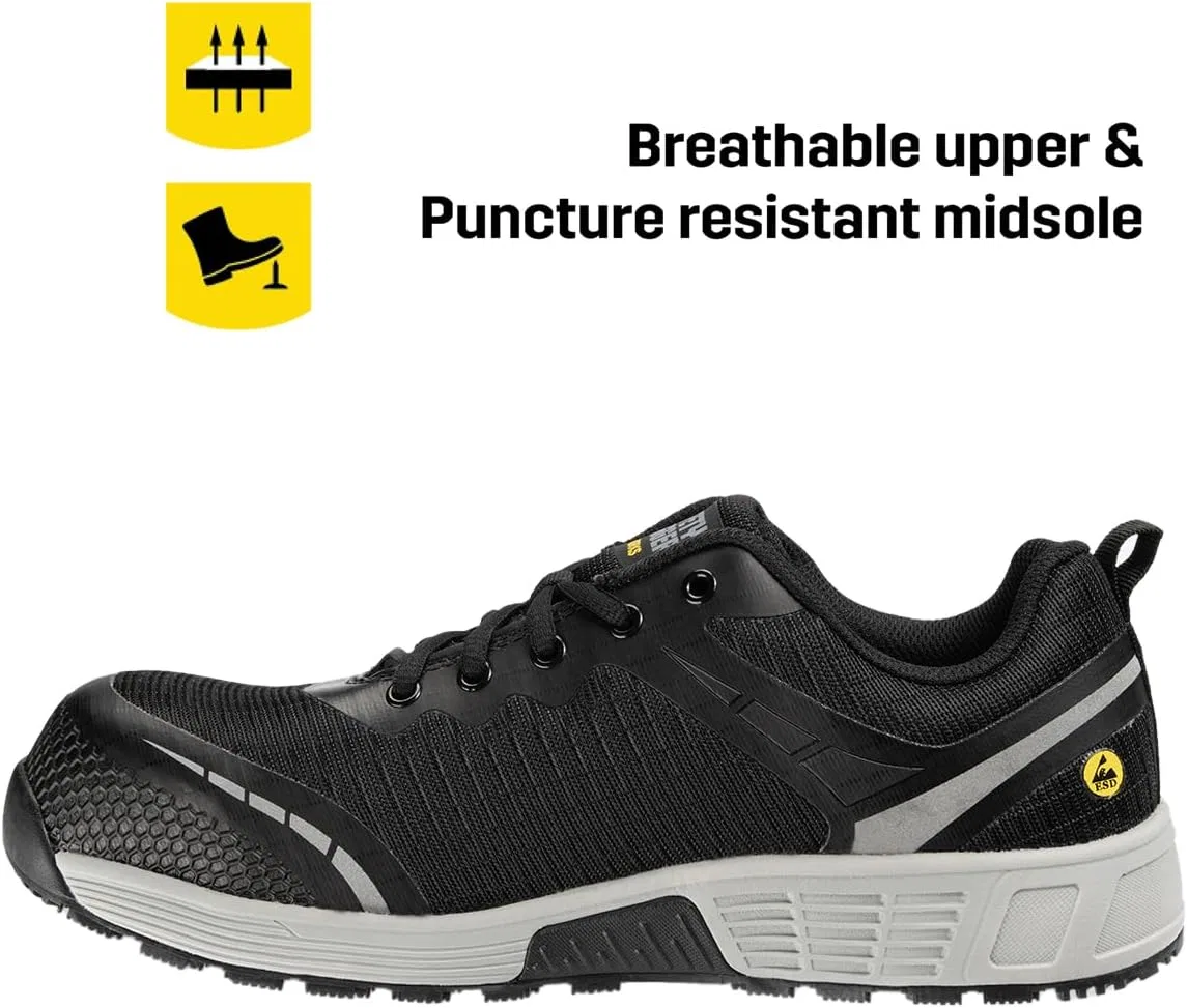 Кроссовки SAFETY JOGGER Sicherheits und Arbeitsschuhe Herren und Damen - ECODEMPS3L - Sicherheitsschuhe, Schutzschuhe, Black — фото 2
