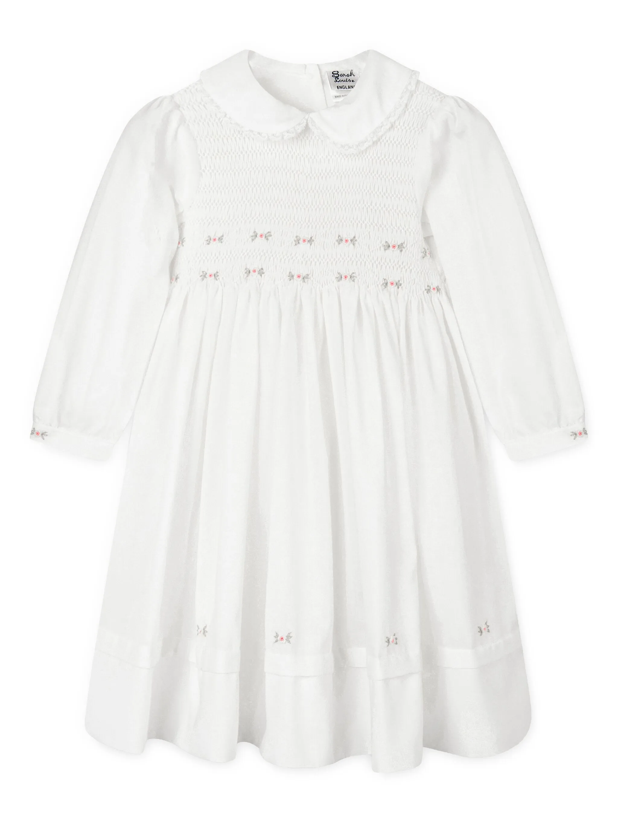 

Платье с цветочным узором Sarah Louise, белый