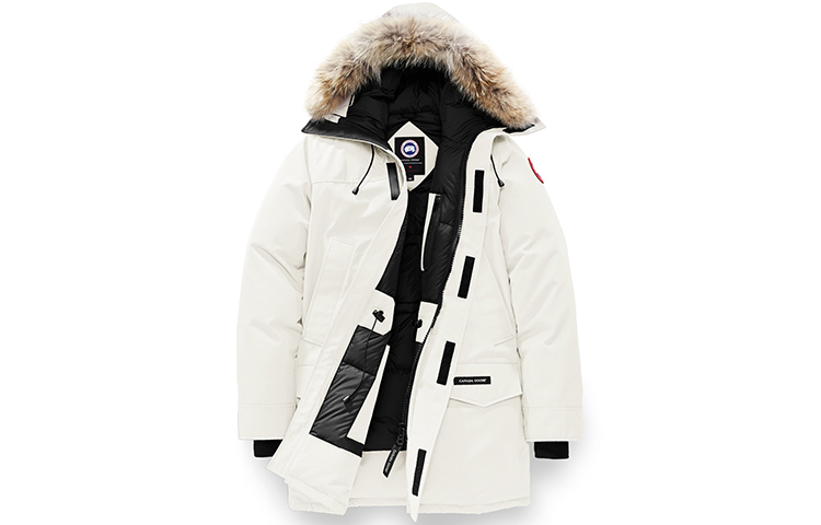 

Мужской пуховик Canada Goose, цвет morning white