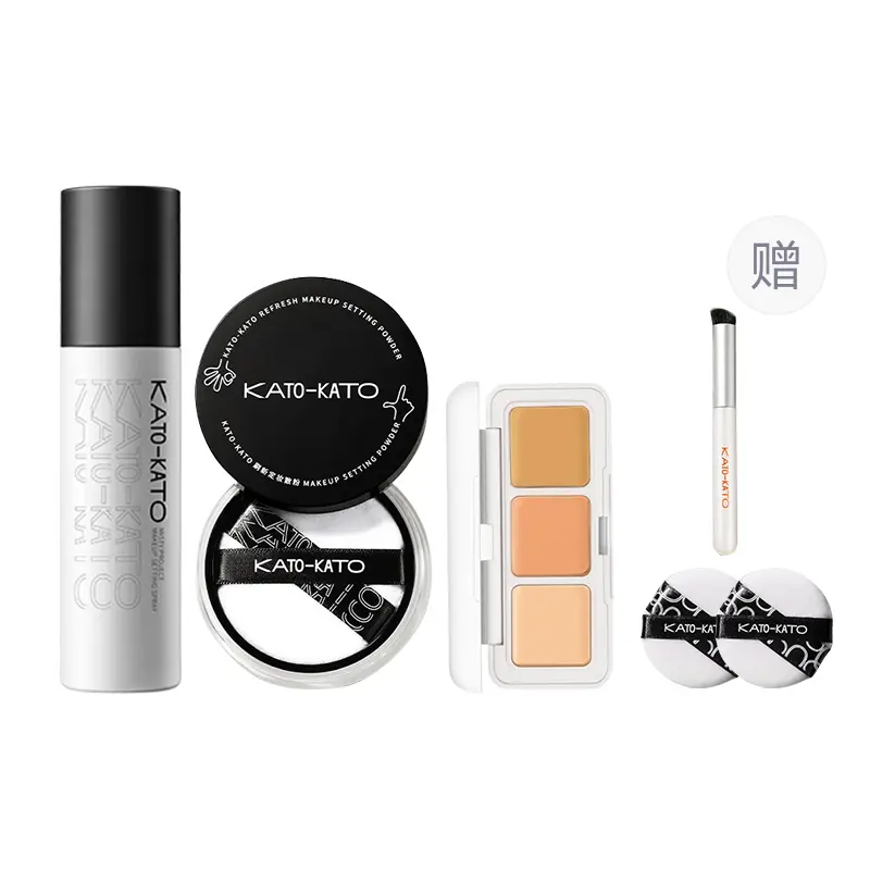 

KATO-KATO KATO триколор стик-консилер комбинированный набор макияжа контроль жирного блеска маскировка вечерний тон выравнивание набор из 3 штук