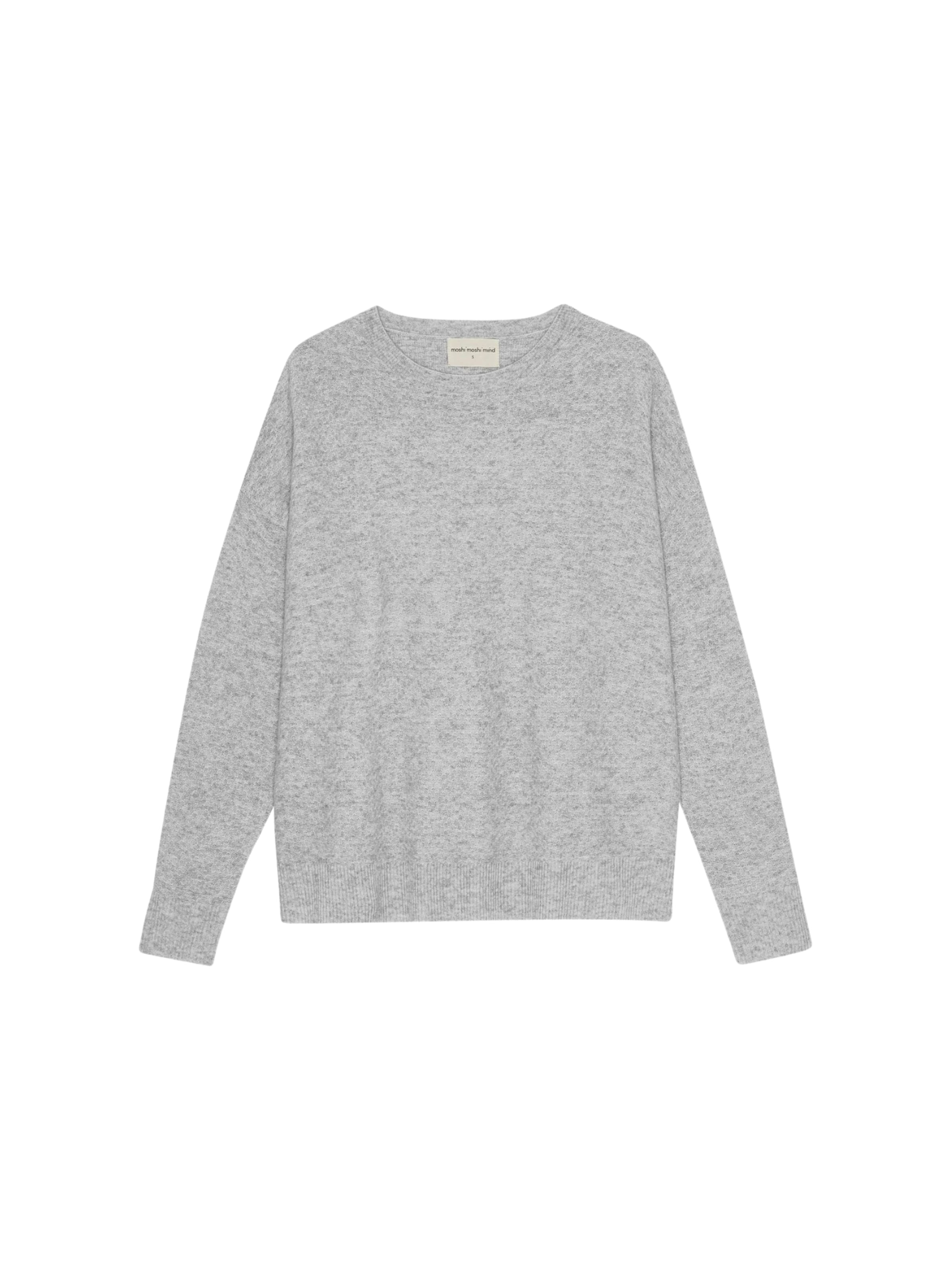 

Moshi moshi mind Свитер 'Molly' в светло-сером цвете