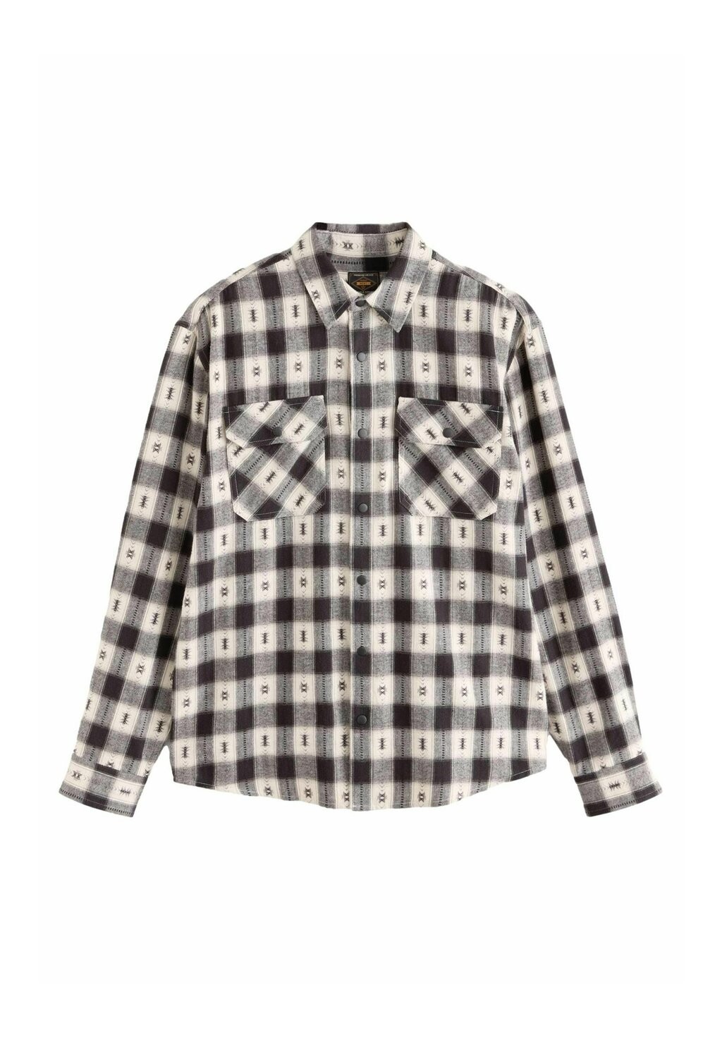 

Рубашка NAVAJO STYLE CHECK LONG SLEEVE REGULAR FIT Next, черный