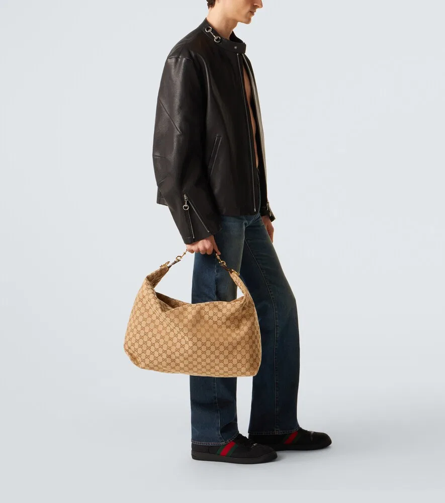 Кроссовки Screener GG Canvas Gucci, черный — фото 2