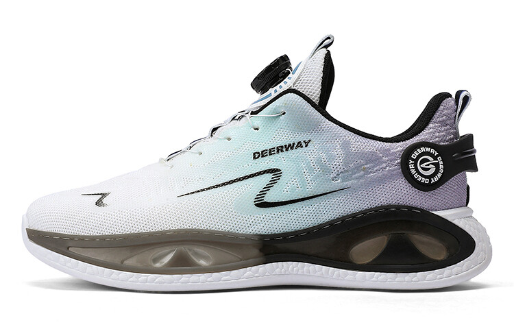 

Кроссовки мужские Lifestyle Shoes Men Low-Top Deerway, белый/черный/фиолетовый