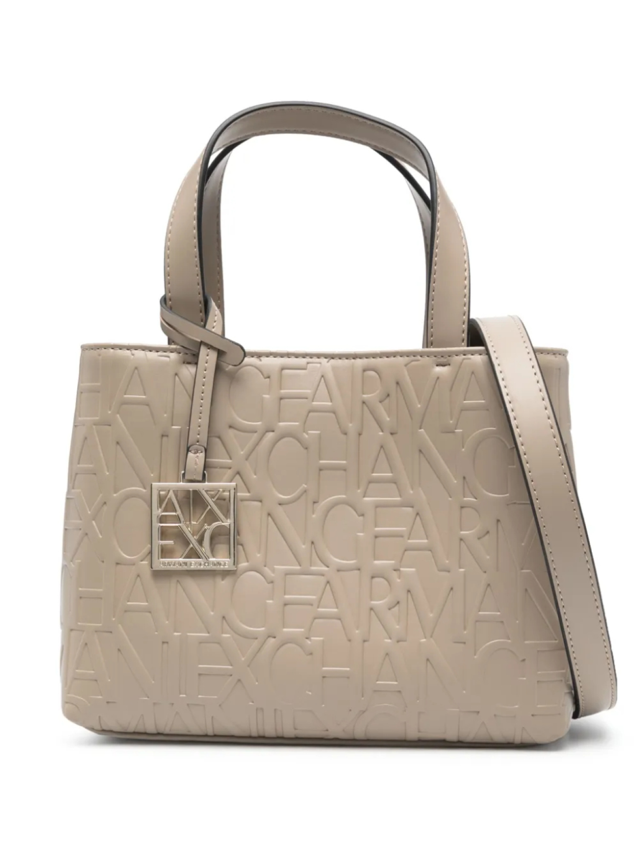 

Armani Exchange сумка-тоут из искусственной кожи с тисненым логотипом, нейтральный