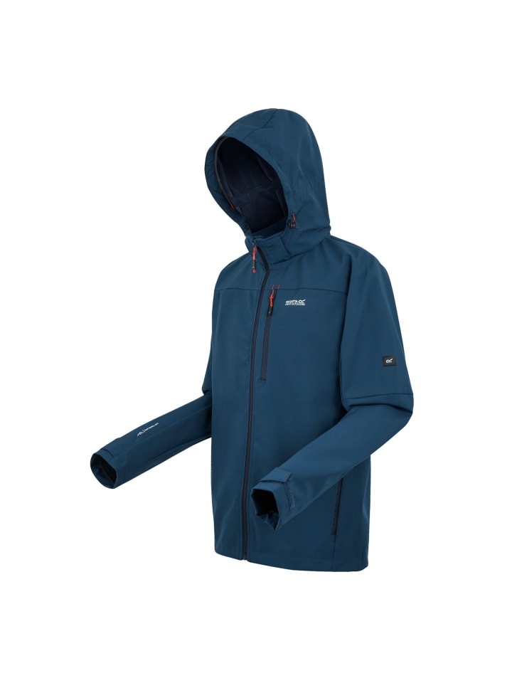 

Куртка софтшелл Regatta, цвет moonlt denim