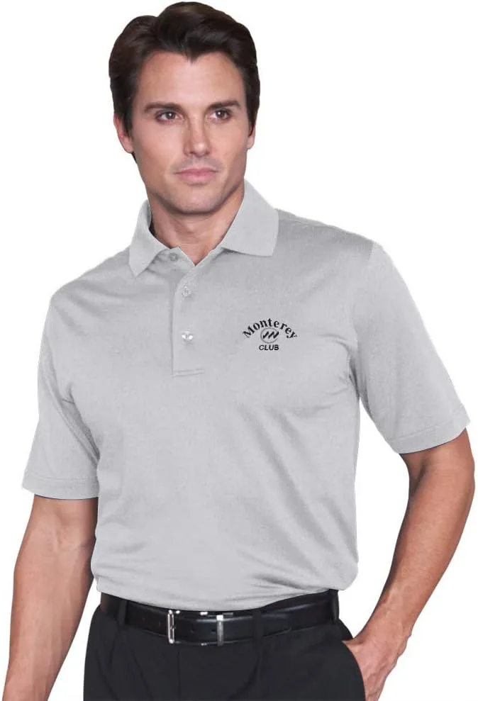 

Мужская поло Monterey Club Drizzle Texture Solid