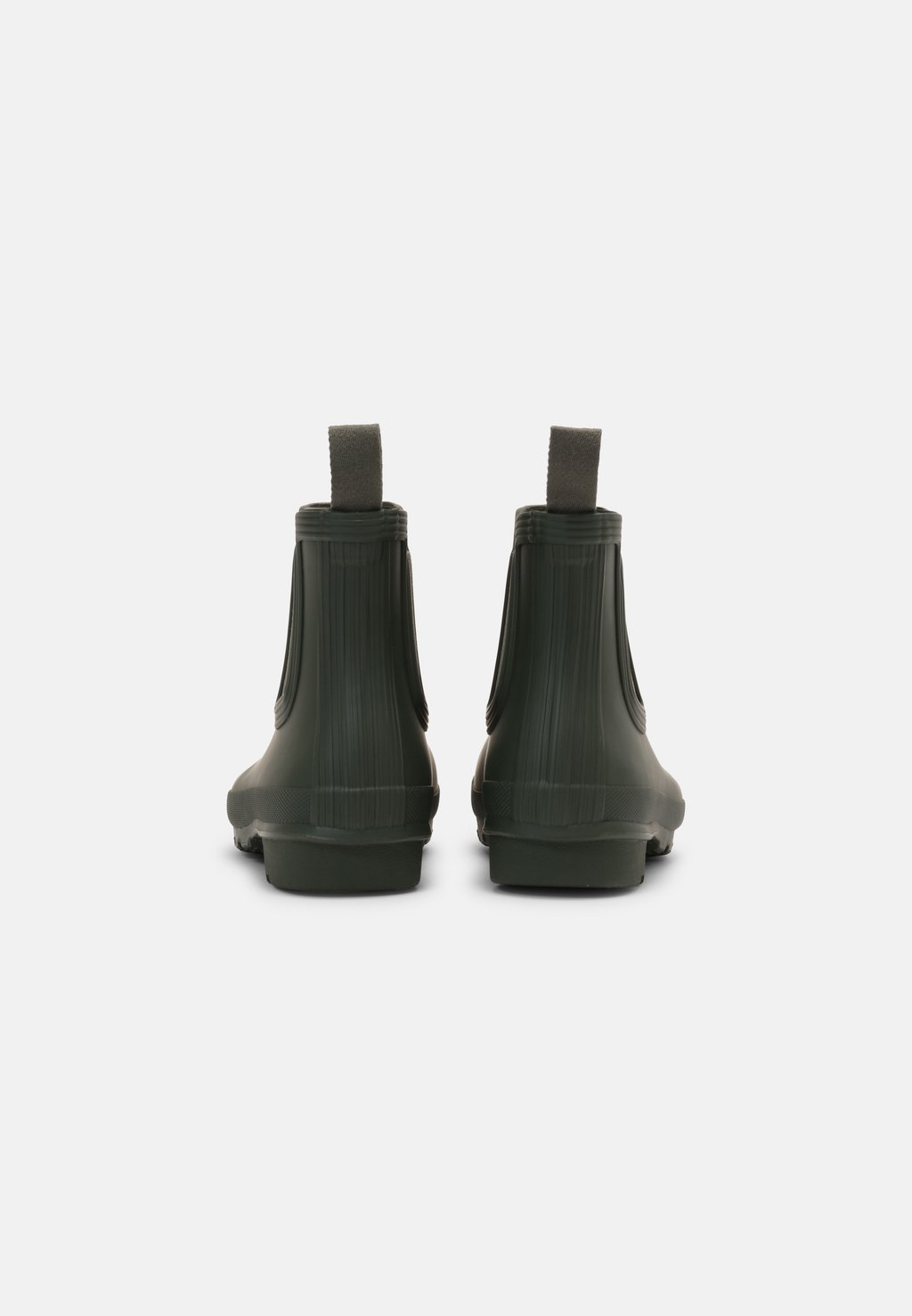 Женские резиновые ботинки Hunter ORIGINAL челси, оливковый — фото 4