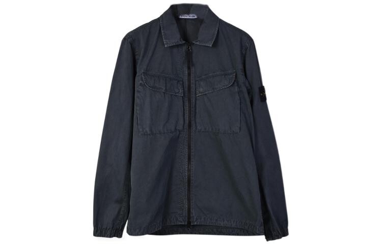

Куртка мужская темно-синяя Stone Island, темно-синий