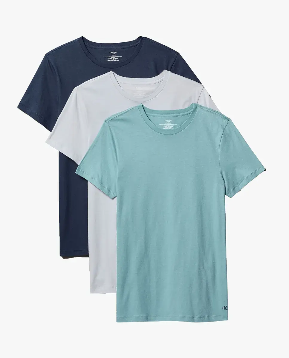 

Набор из 3 коротких футболок Calvin Klein, мультиколор