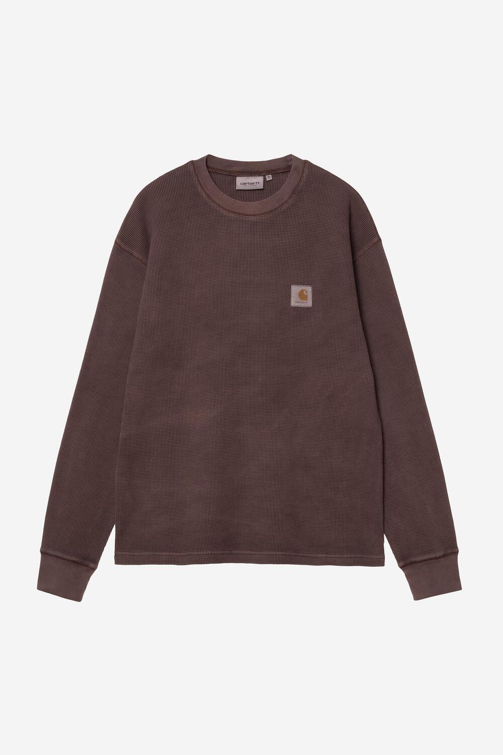 

Лонгслив Vista Waffle Carhartt, коричневый