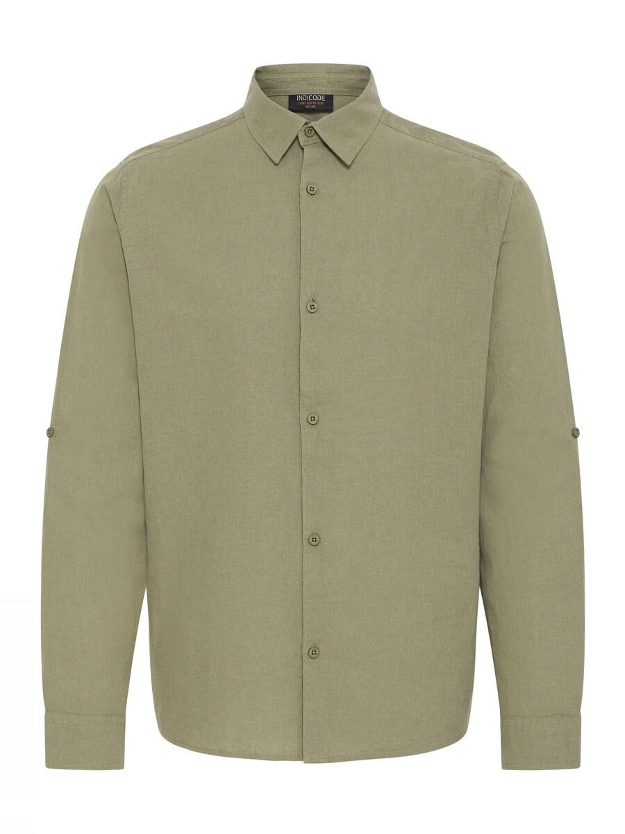 

Рубашка на пуговицах Comfort fit INDICODE JEANS Monko, хаки