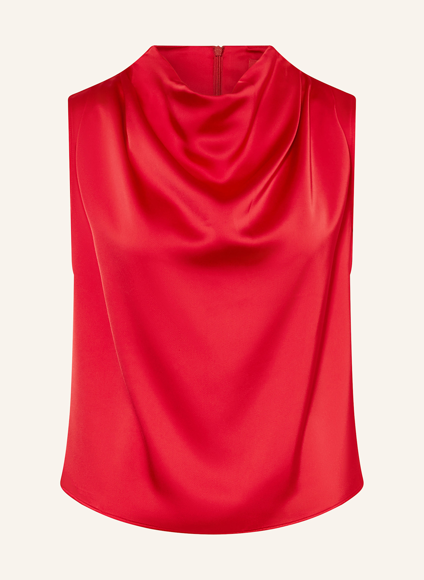 

Верх блузки Casmini из атласа Hugo, красный