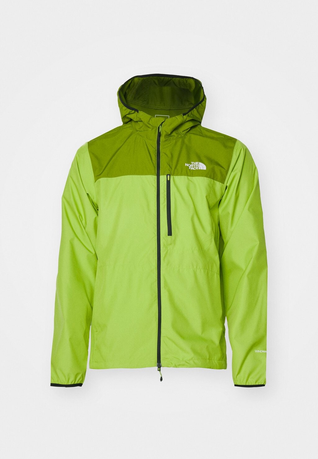 

Ветровка HIGHER RUN JACKET The North Face, зеленый