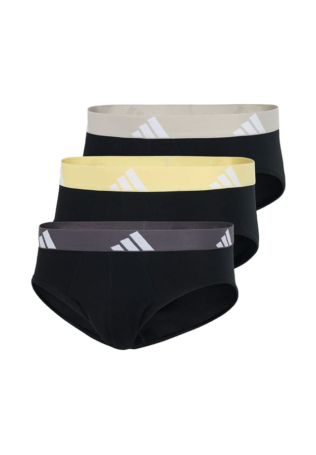 

Трусы / трусы комплект из 3 шт. активный flex хлопок Adidas, черный