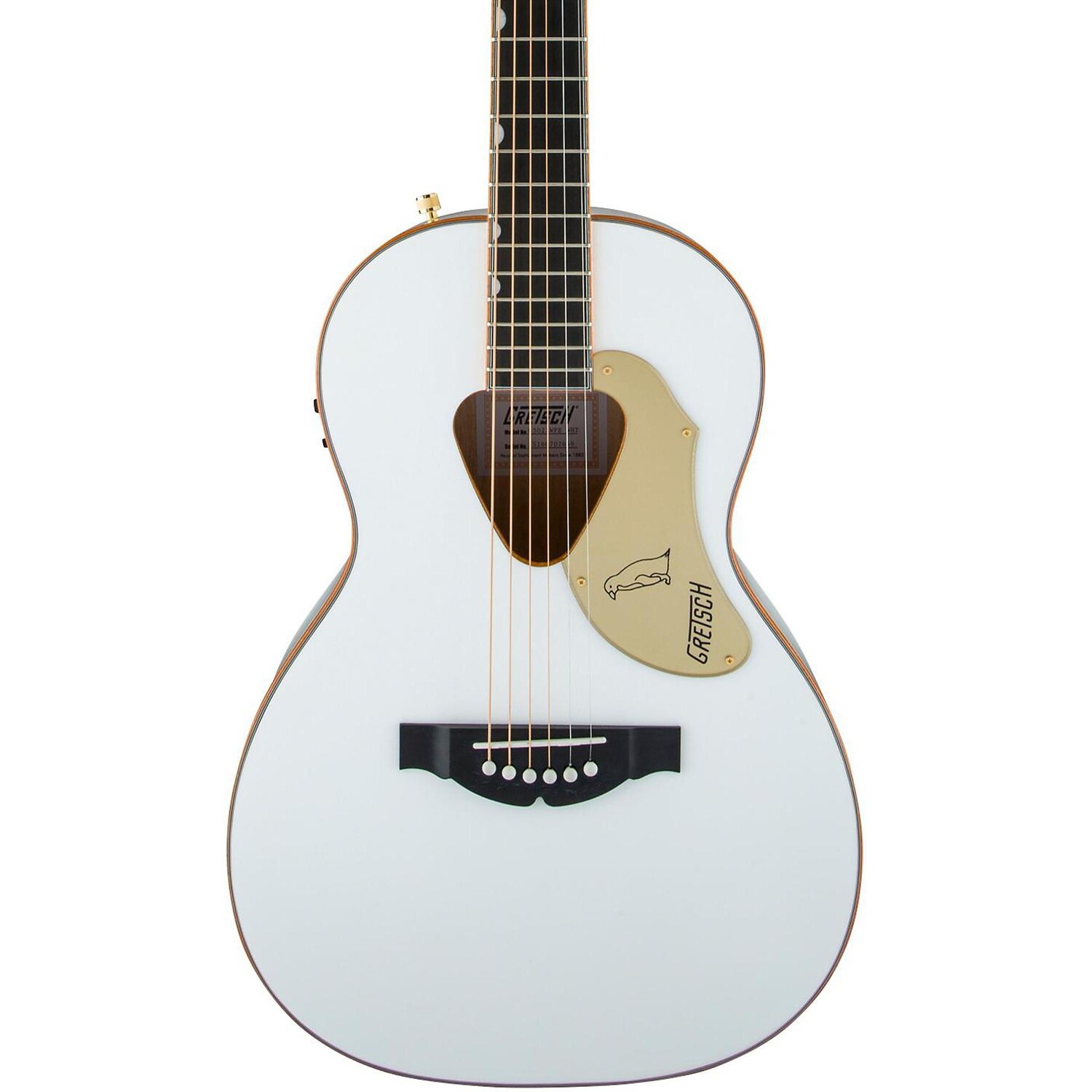 

Акустическая электрогитара Gretsch G5021WPE Rancher Penguin Parlor, белая
