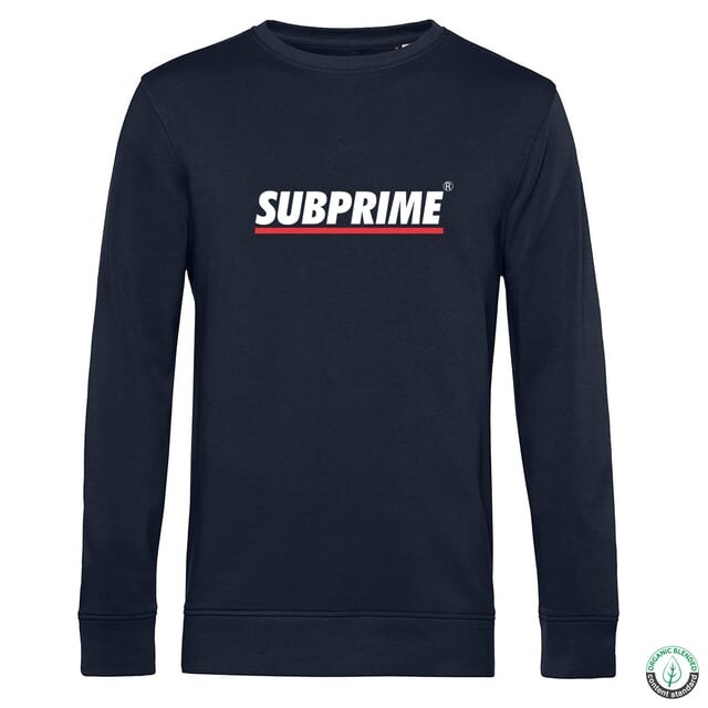 

Полосы пуловера-свитера Subprime, белый