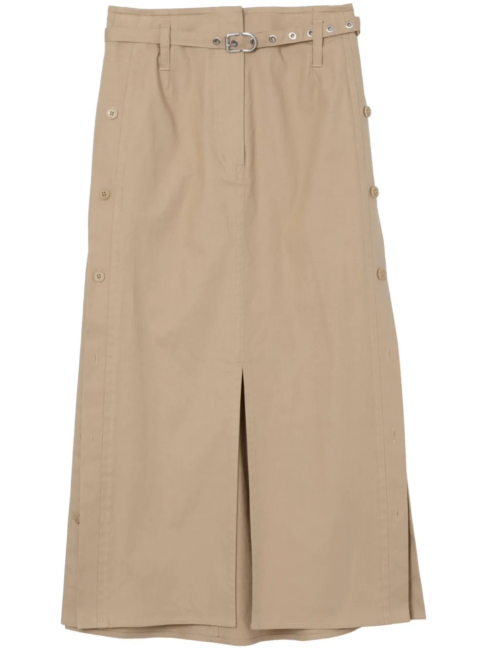 

Юбка миди с поясом 3.1 Phillip Lim, нейтральный