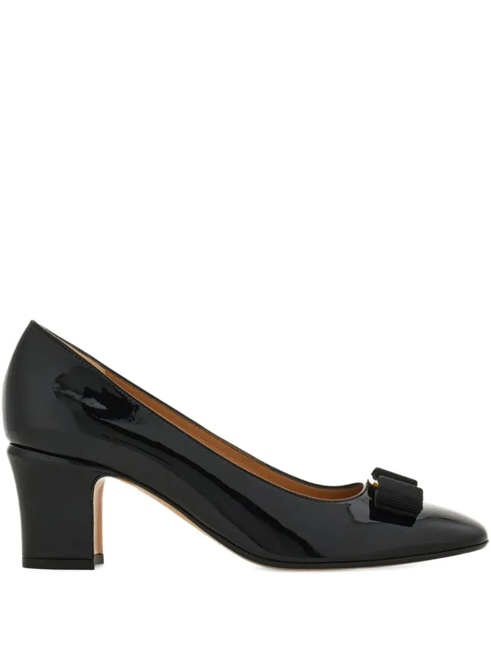 Туфли Vara Bow 50 Ferragamo, черный