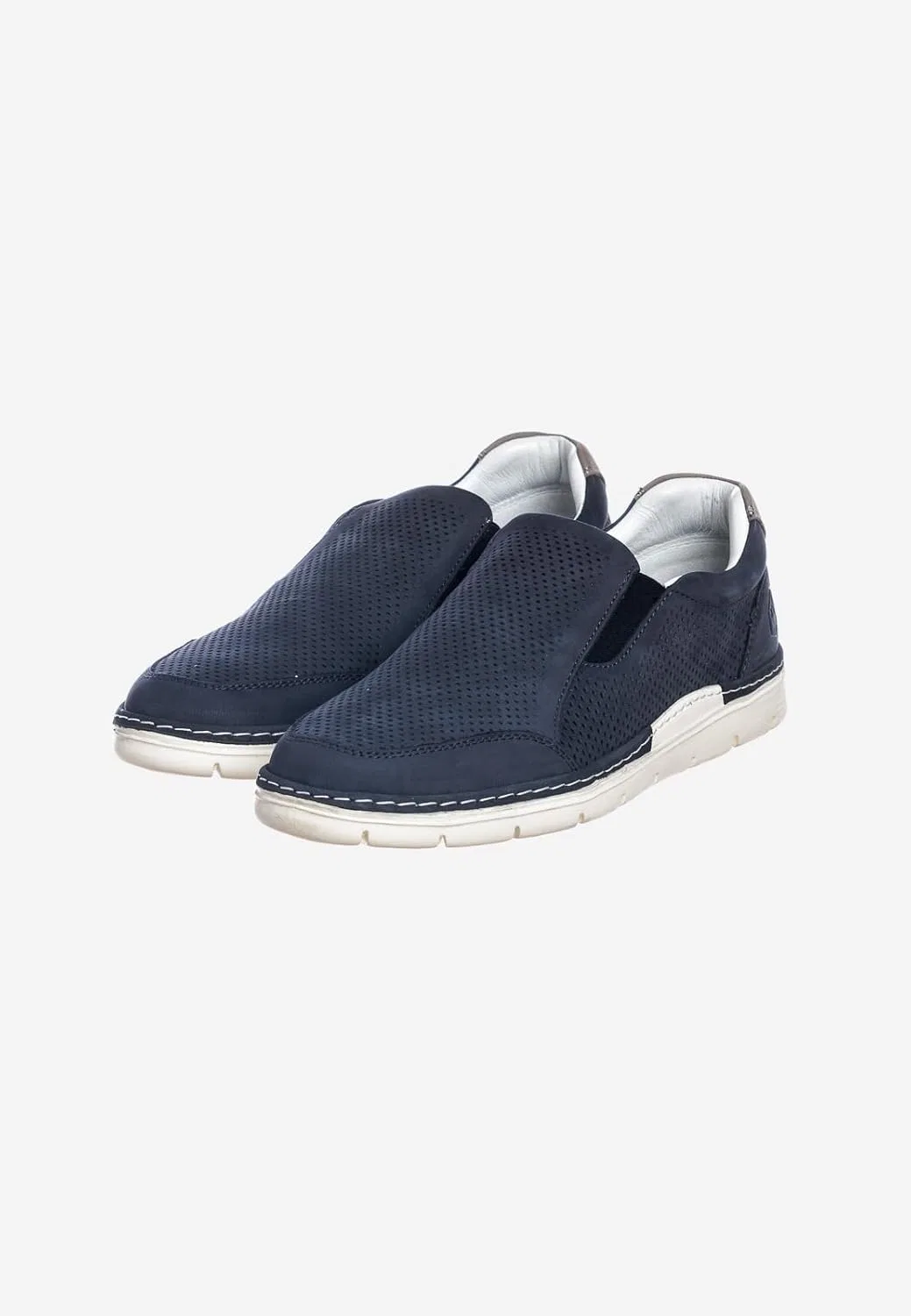Мужские лоферы Gino Drivers от Lumberjack, Navy Grey — фото 3