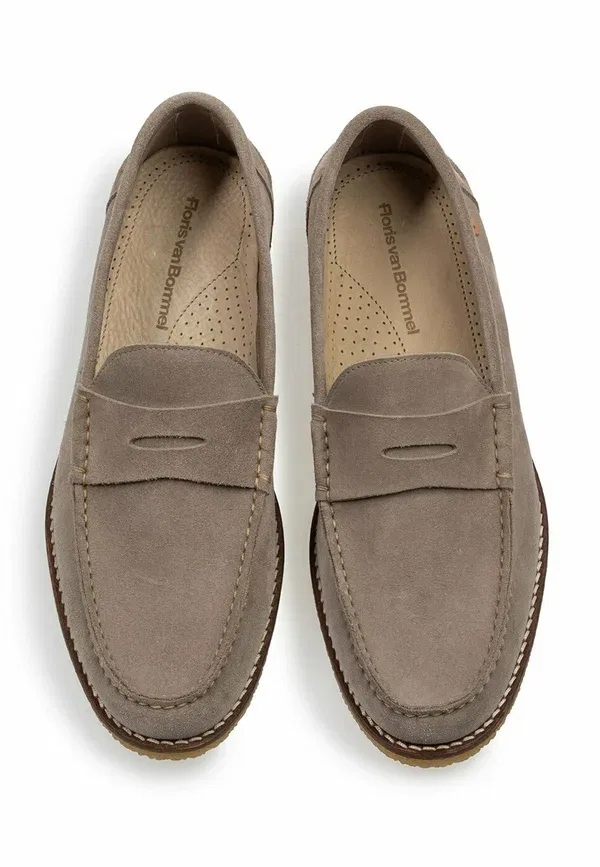 Туфли-лоферы Floris Van Bommel, модель krepper 01 moccasins, светло-коричневый — фото 4