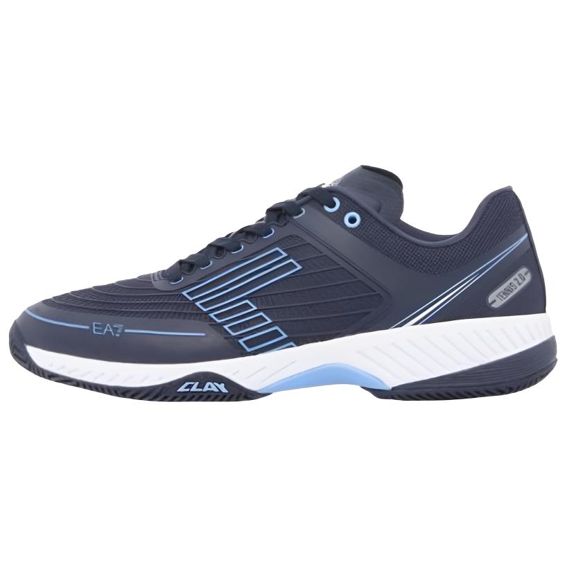 

Низкие повседневные кроссовки Unisex Dark Blue EMPORIO ARMANI, темно-синий