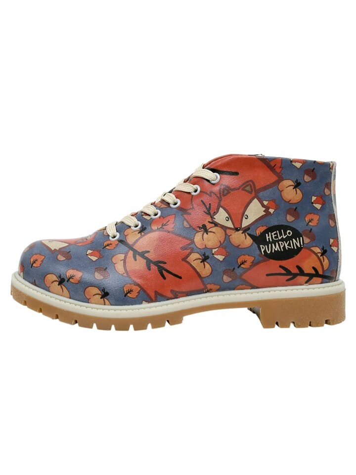 Ботильоны Dogo Shortcut Boots - Hello Pumpkin, синий