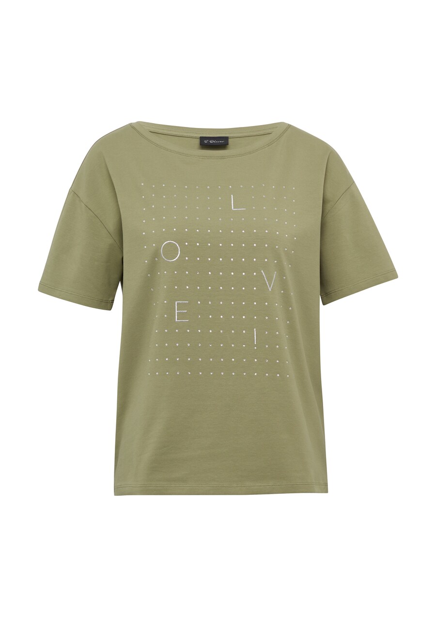 

Рубашка s.Oliver BLACK LABEL, оливковый