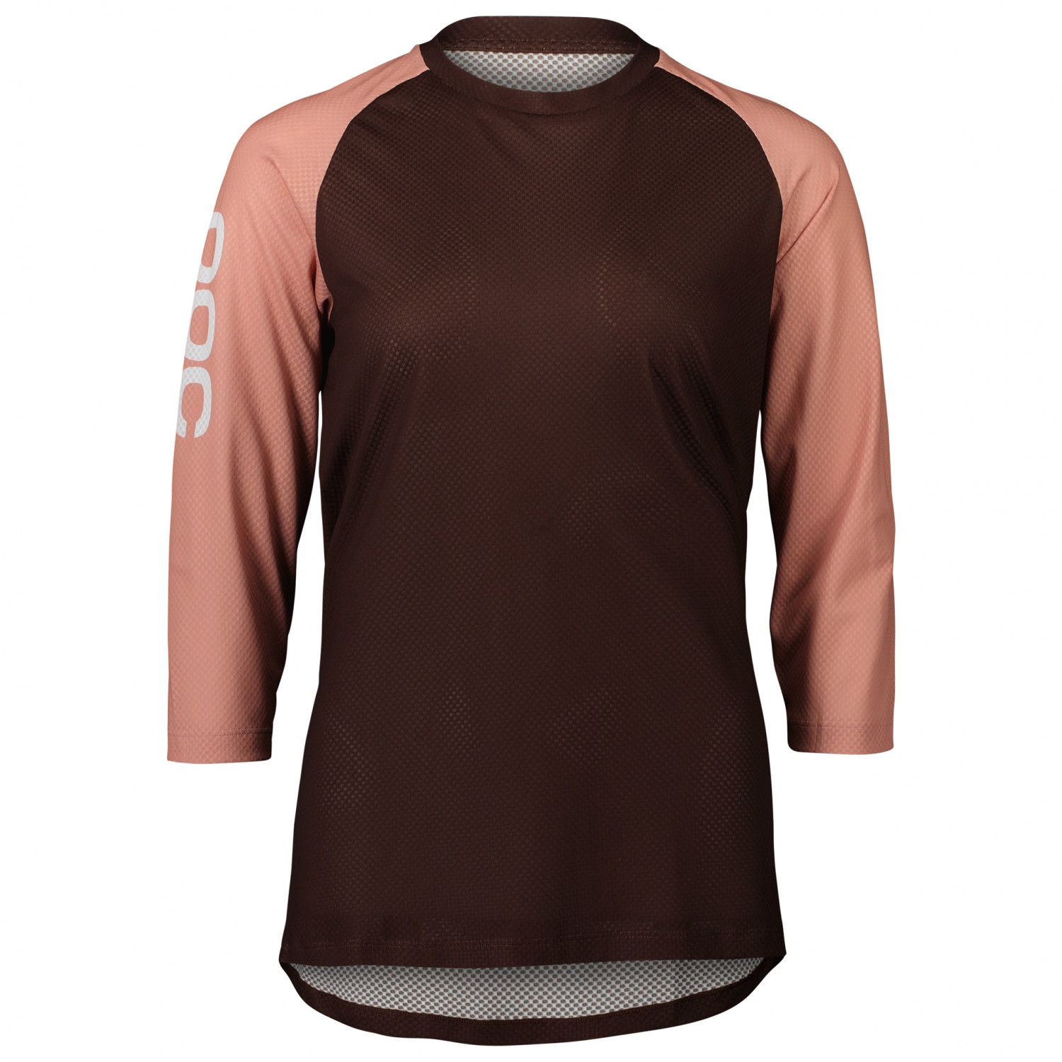 

Велосипедный трикотаж Poc Women's MTB Pure 3/4 Jersey, цвет Axinite Brown/Rock Salt