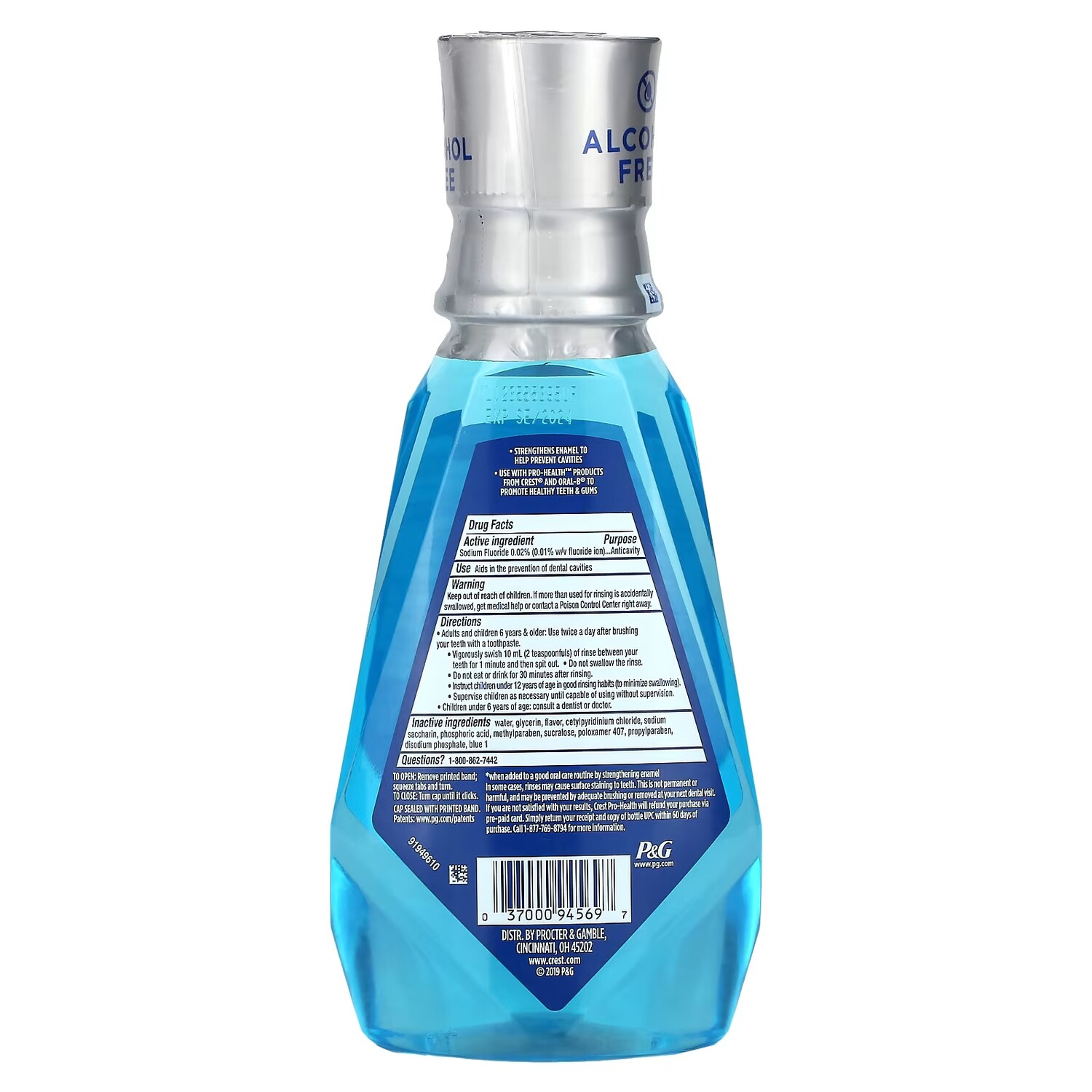 Ополаскиватель для рта Crest Pro-Health Advanced Multi-Protection с фтором, 500 мл — фото 2