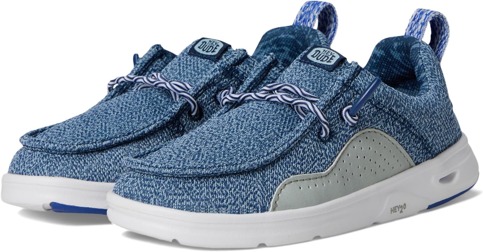 

Кроссовки Hey Dude Kids Wally Hey 2O Mesh, Sargasso Blue/Cloud Blue