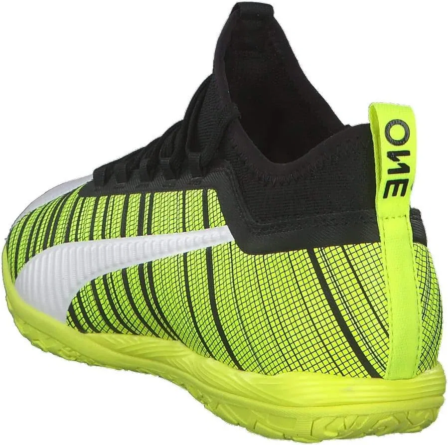 Мужские кроссовки PUMA One 5.3 It, White Black Yellow Alert — фото 4