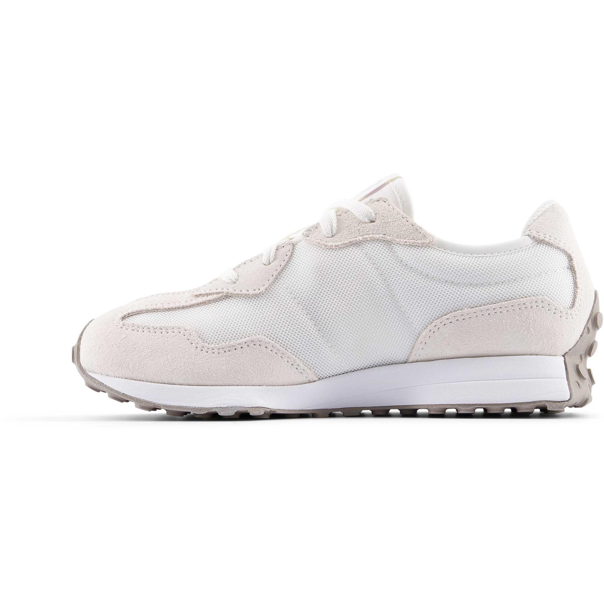 Повседневные туфли для девочек 327 New Balance, Bright Lavender/Sea Salt — фото 3