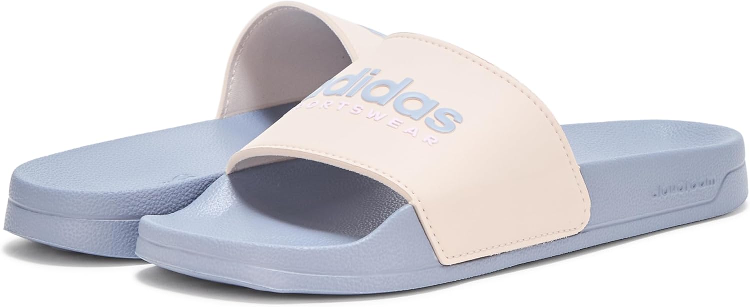 Сланцы для душа adidas Adilette для взрослых унисекс, фиолетовый/лиловый — фото 3